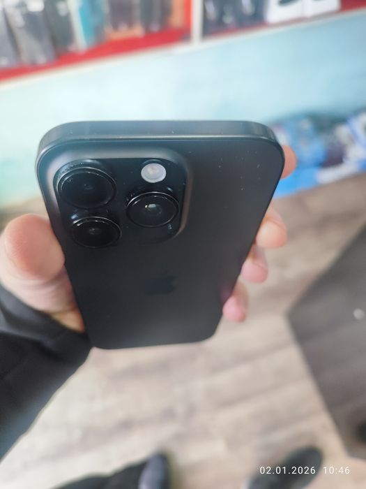 Iphone 16 pro 128 GB чёрный
Ёмкость батареи 91
Идеалный корпус 
Очилма