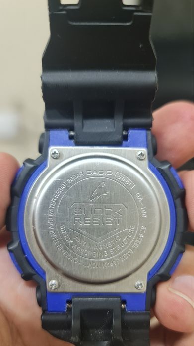 Наручные электронные часы casio g-shock