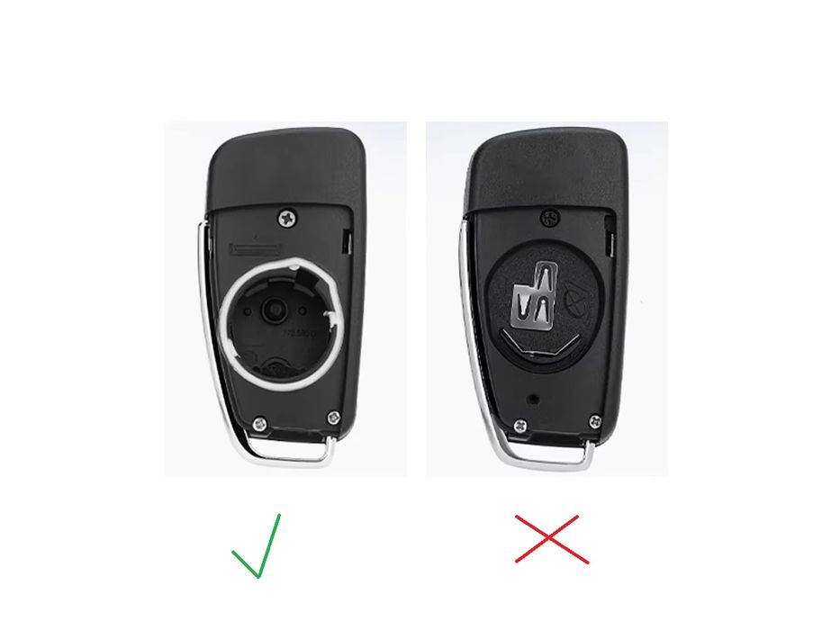 Кутийка за ключ за Audi A1 8X / A3 8P (2003-2012) / A4 B7 / A6 C6