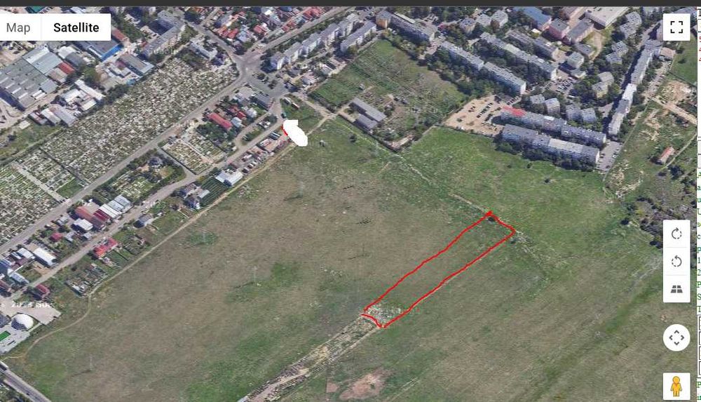 Teren intravilan Buzau 6410 mp acces Bazalt/Veteranilor
