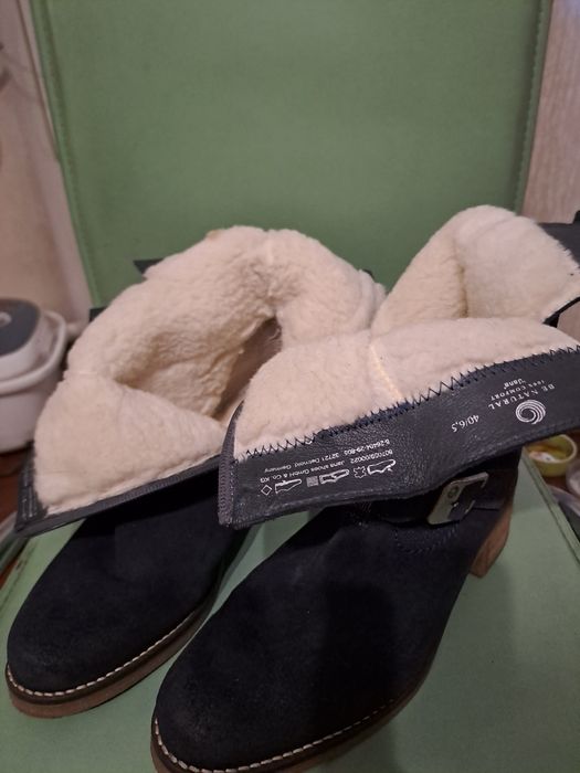 Ботинки 40р натуралка