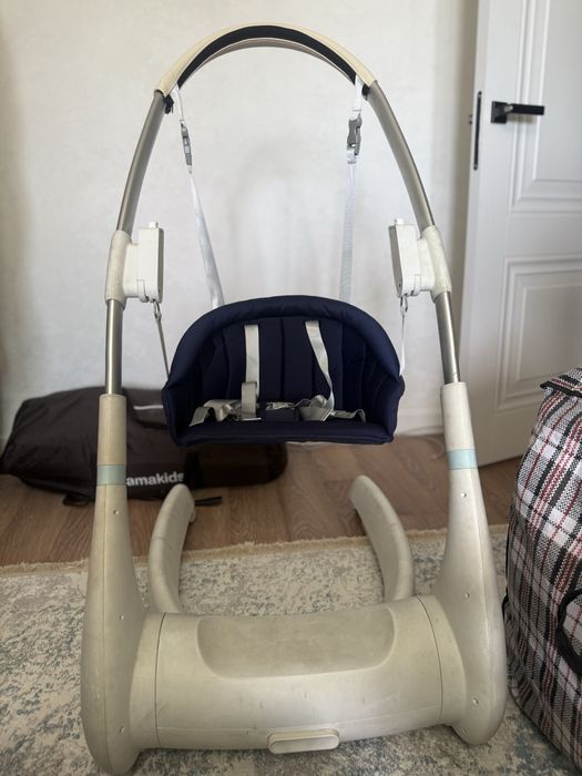 Люлька колыбель, стульчик для кормления, 4в 1