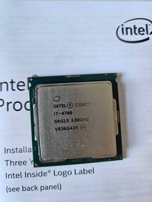 Procesor Intel i7 9700k