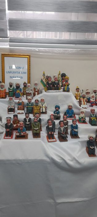 Haykallar Gamma plastillindan 60 gradusgacham erimaydi