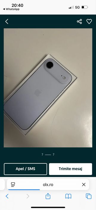 Vand sau schimb iphone 17 air