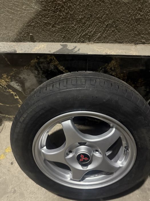 Мицубиси диски 15-й с покрышками