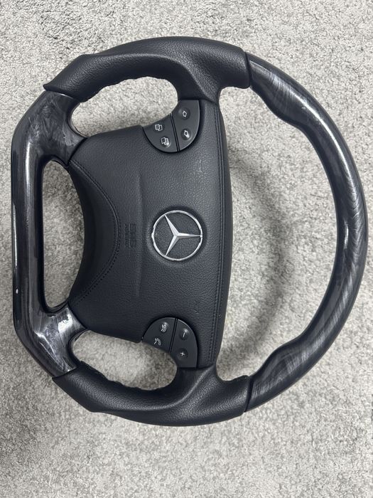 Volan mercedes w210 custom made AMG Lemn