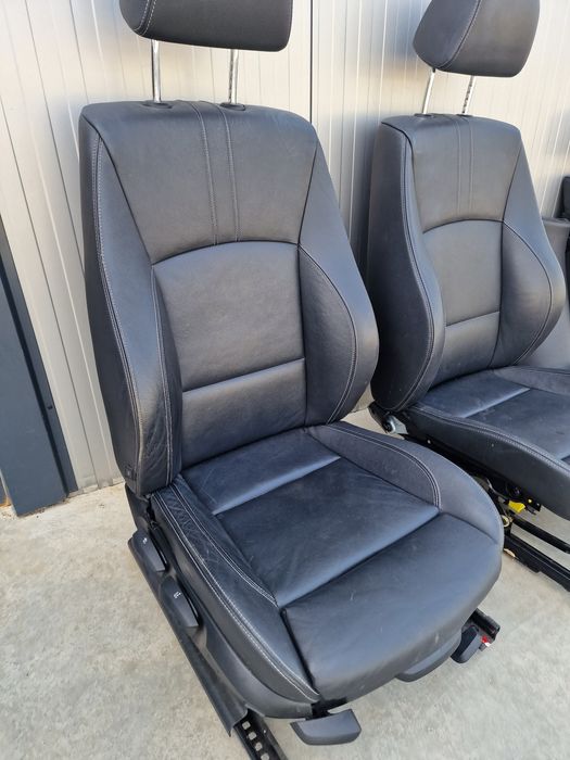 Interior scaune recaro banchetă piele neagră fara încălzire bmw x3 f25
