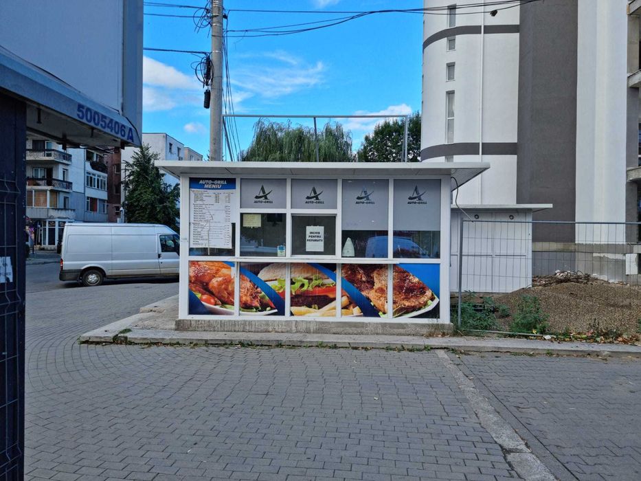 Vand chiosc demontabil  aprox 30m2