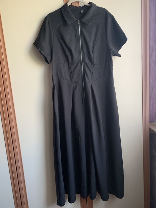 Черна рокля Shein