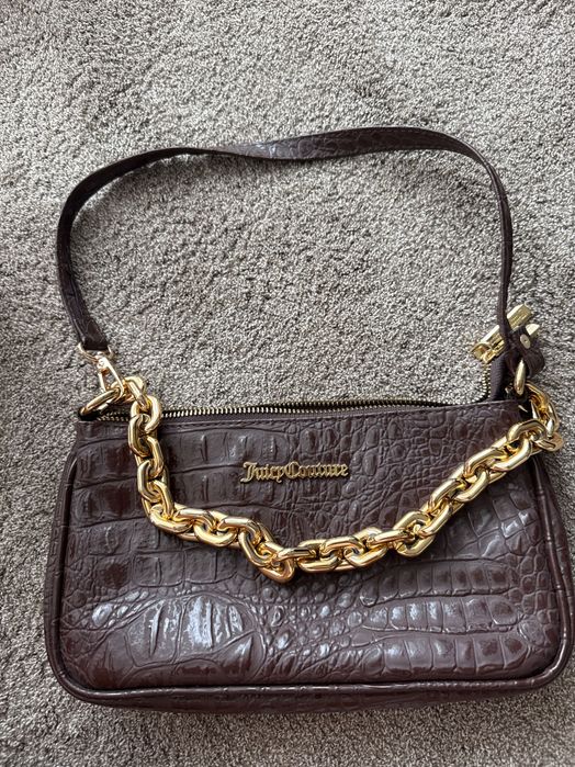 Кафява чанта juicy couture
