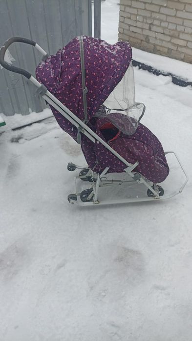 Продам детские санки-коляска