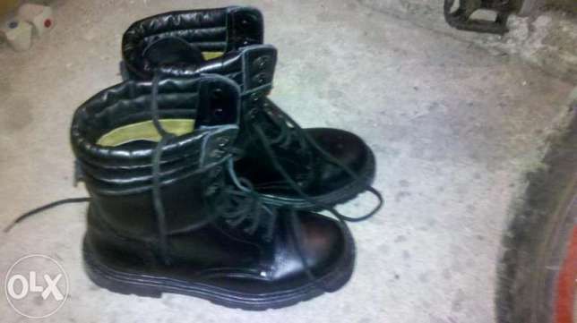 Военни обувки Кубинки от естествена кожа, от БА.