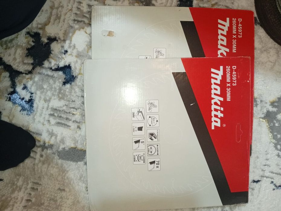 Arra va bolgarka uchun har xil disklar to'plami (Makita, Runex, Prakti