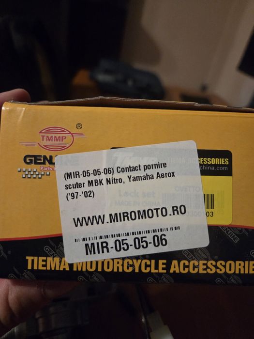 Contact pornire scuter MBK Nitro / Yamaha Aerox (1997–2002) – 100 lei