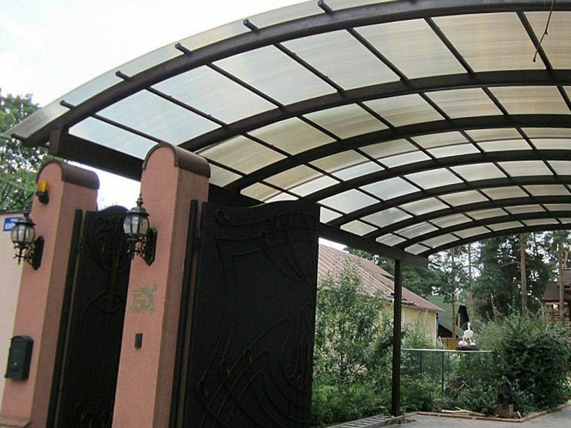 Leksan naves лексан навес