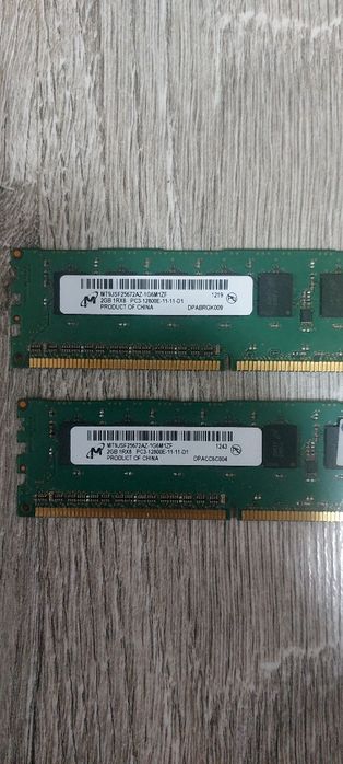 Рам памет ddr3 2гб плочката