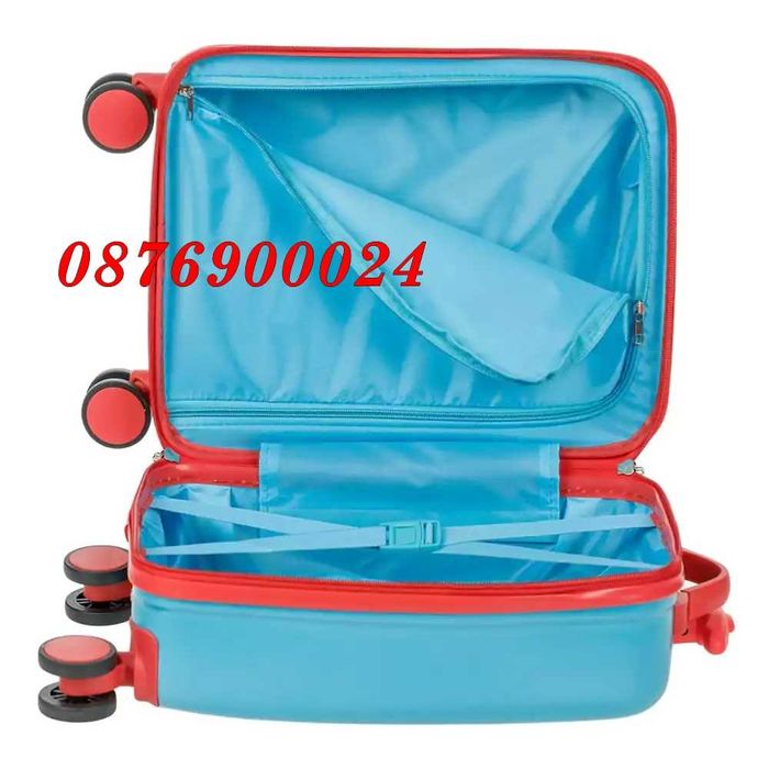 ПРОМО! Dino Детски твърд куфар Дино детско куфарче за пътуване