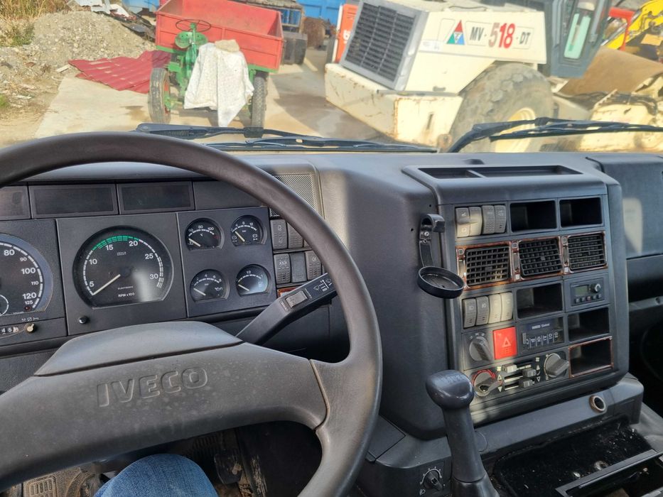 Iveco Magirus Eurotech cu macara hidraulica Markel tip 1253K2