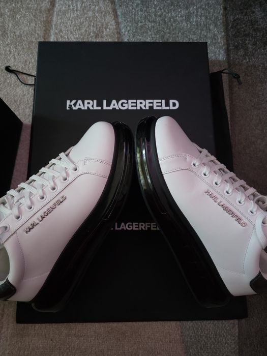 Кожени обувки Karl Lagerfeld