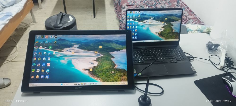 СРОЧНО Продам новый планшет 3D HUIOM KAMVAS 22