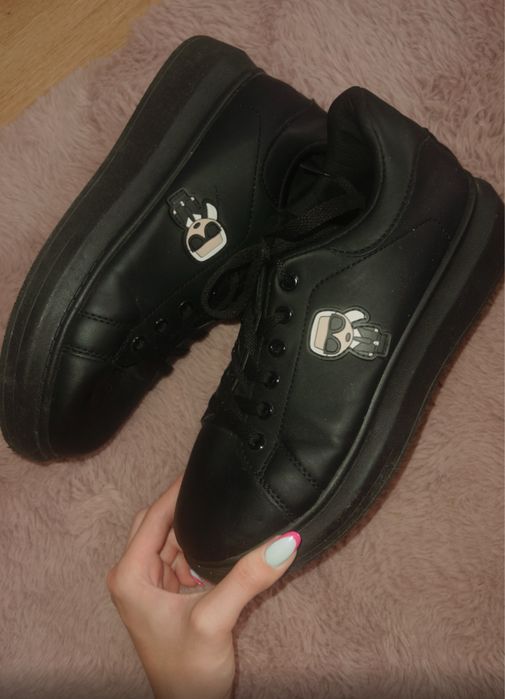 Sneakers KARL LAGERFELD -negri