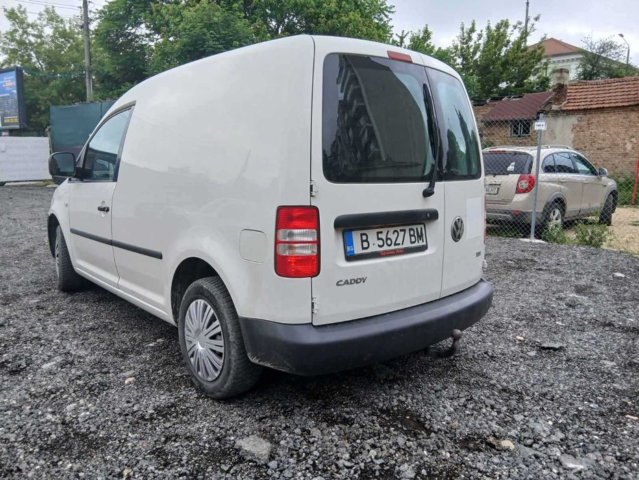 VW Caddy 1.6 TDI EURO 5 товарен, N1, 2 места, 2011 г.