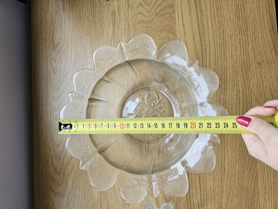 2 стъклени купи комплект за салати и др.