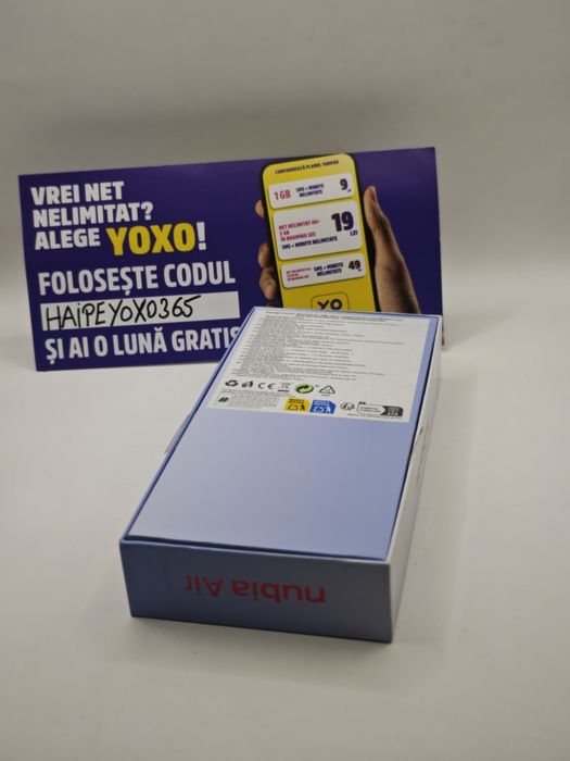 Nubia Air Sigilat 8+256 Gb Ram