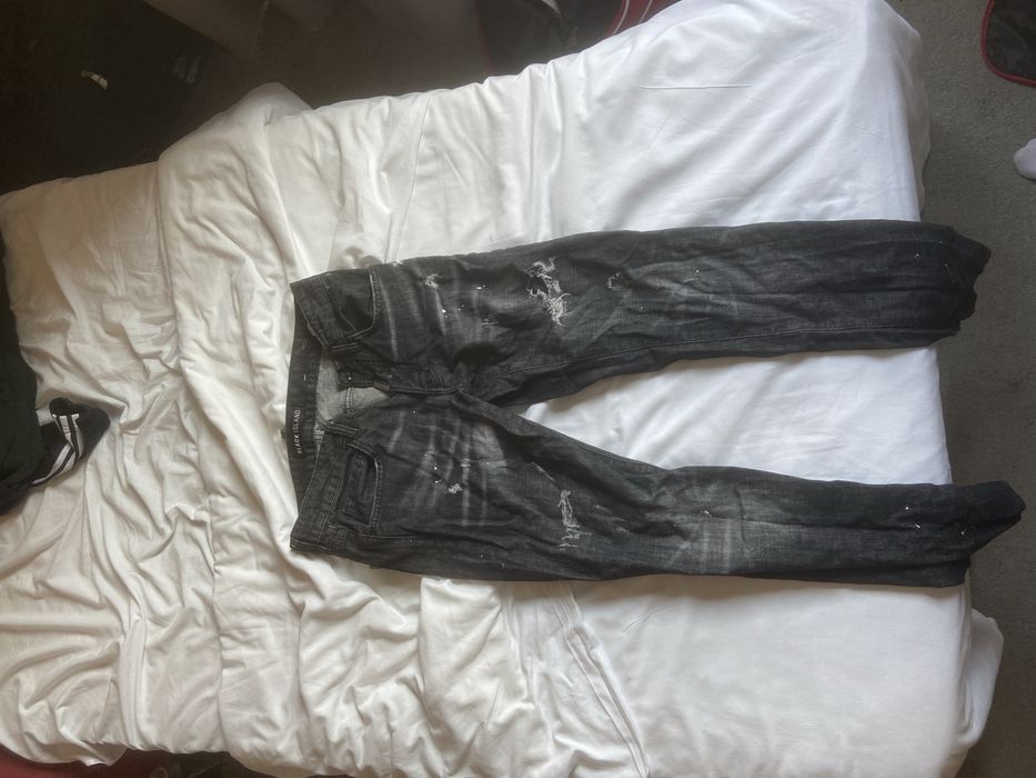 Дънки черни 32 размер