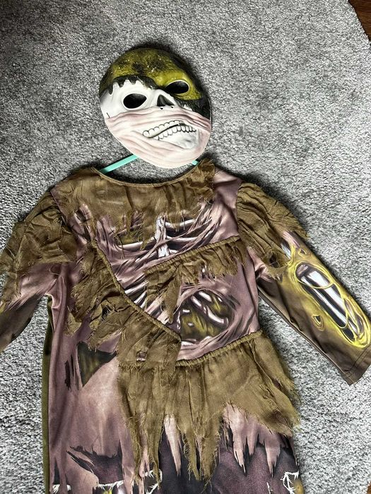 Costum Halloween Zombie, Size 110-116, 5-6 ani