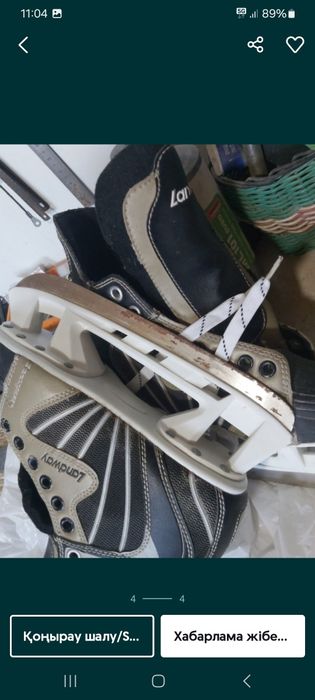 Срочно продам обув коньки