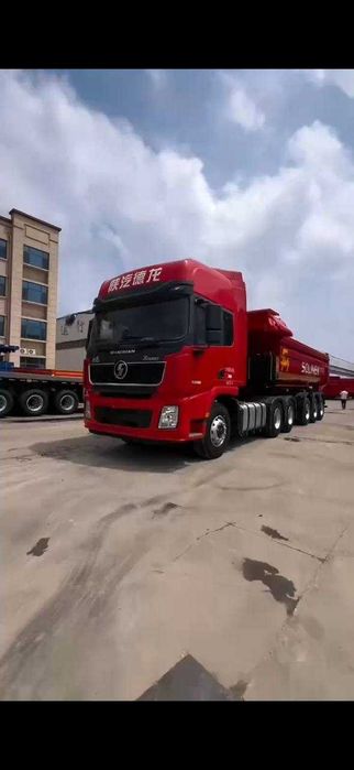 SHACMAN X5000 ва Полуприцеп 27 куб