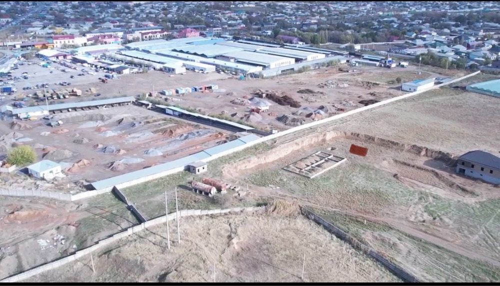 Продается участок Сарыагаш возле Жыбек базар