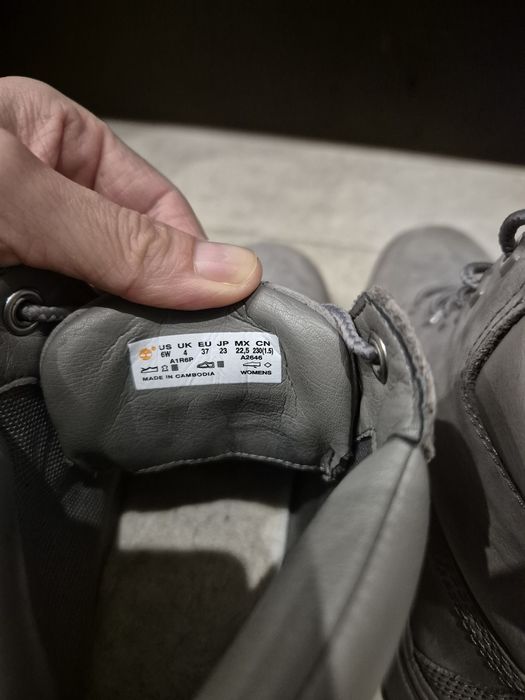 Кожени боти Timberland