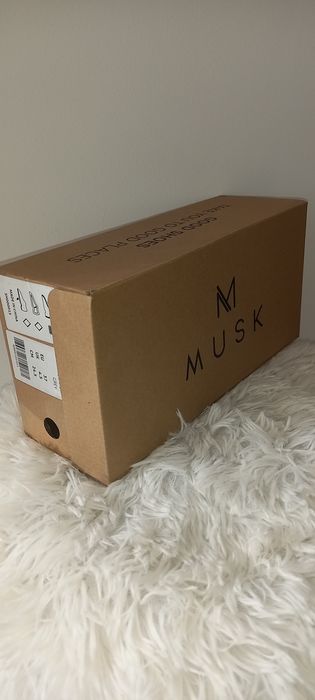 Mocasini din piele întoarsă sintetică, gri, nr.37