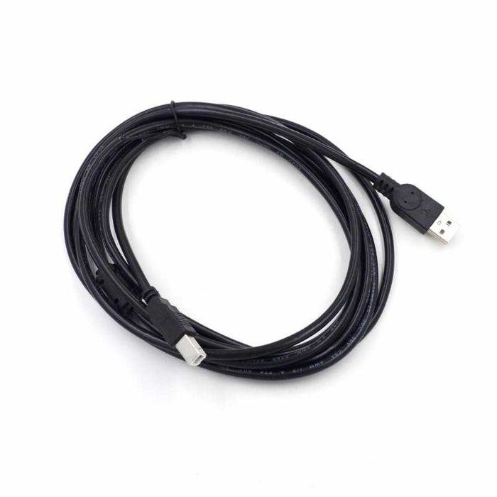 Кабель для принтера / Шнур USB AM - USB BM (1м, 3м, 5м)