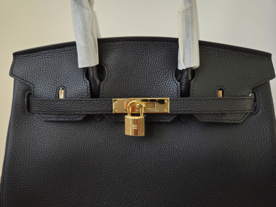 Hermes Birkin 30 Black Gold Hardware