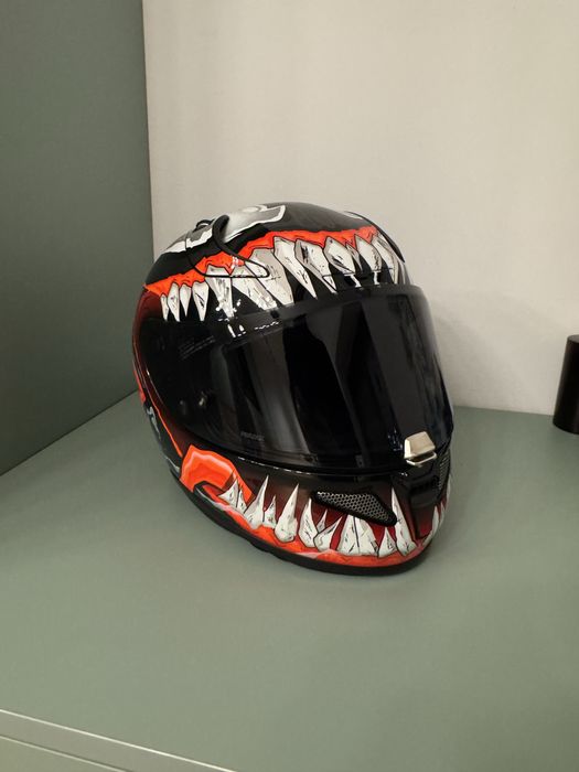 Casca HJC RPHA 11 Venom cu intercom Sena