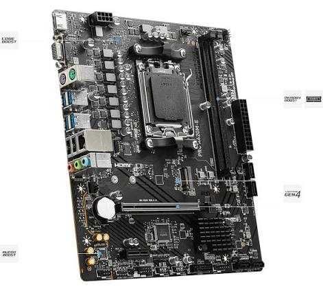 Материнские платы MSI PRO A620M-E