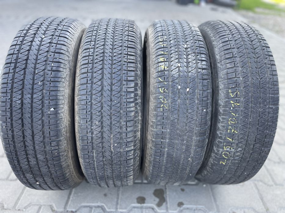 4X 205/70R15 BRIDGESTONE Dueler H/T