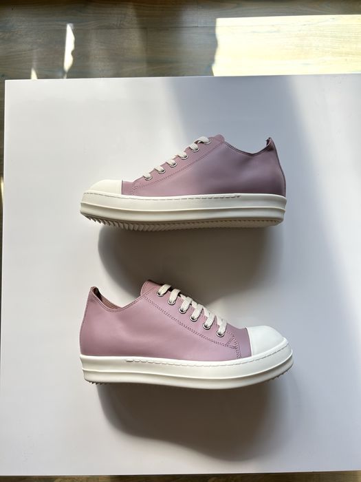 Rick Owens Ramones Low Pink Maimea 38