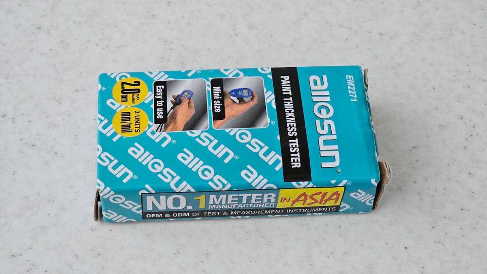 Тестер за дебелината на лаковото покритие за автомобили