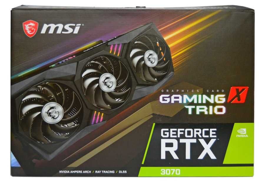 продам msi gaming x trio rtx 3070 8gb