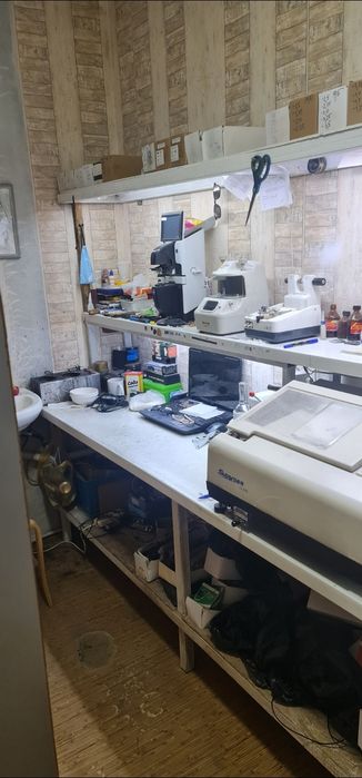 Оборудование для изготовления очков. Оптика.