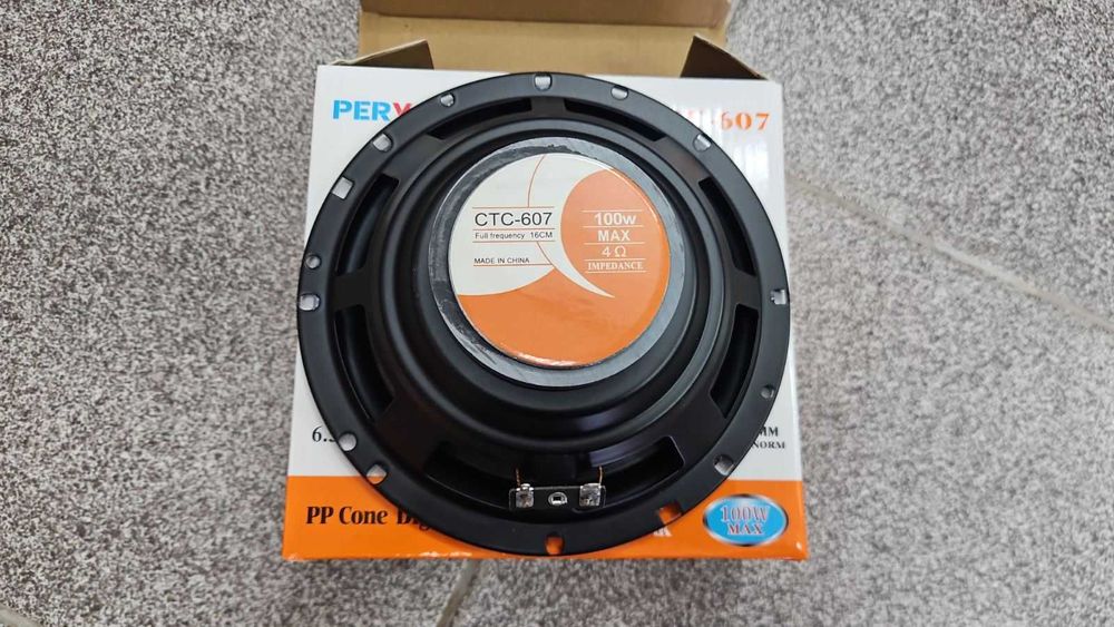 Активна баскаса CTC-1018 – 10" – 800W музикална / 120W реална мощност / PerVoi Самозахранващ Автомобилен Субуфер 10" – 800W RMS