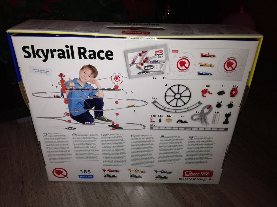 Circuit masinute Skyrail Race Quercetti