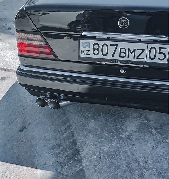 BRABUS косой глушитель Мерседес