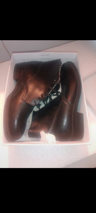 Bocancii bărbați din piele ROLAST