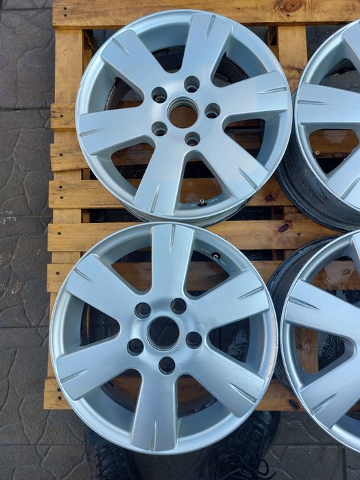 4ри бр алуминиеви джанти 15цола 5×112; ет 48;57.1мм; оригинални немски